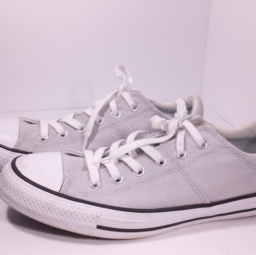 Converse Chuck Taylor All Star Madison Sneaker Women's Size 10 Wolf Grey White - Picture 4 of 8